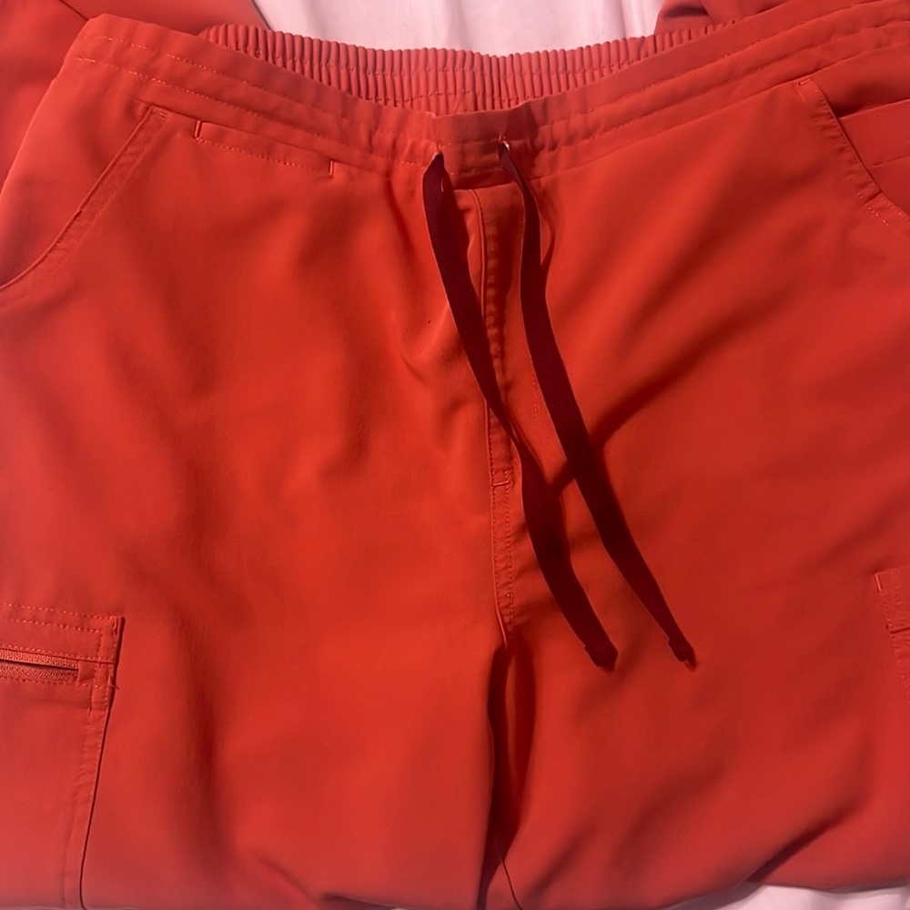 Figs Large Tall Yola scrub Pants in color Clay